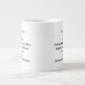 Oh Kaffee, Jumbo-Tasse (Vorderseite)