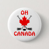 Oh Kanada Button (Vorderseite)