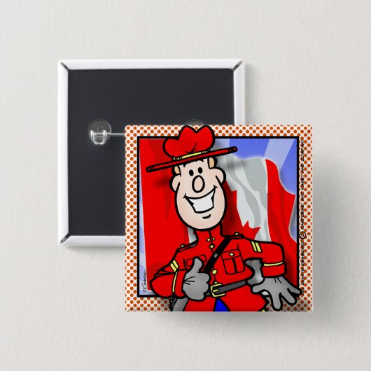 Oh, Kanada EH! Button (Vorne & Hinten)