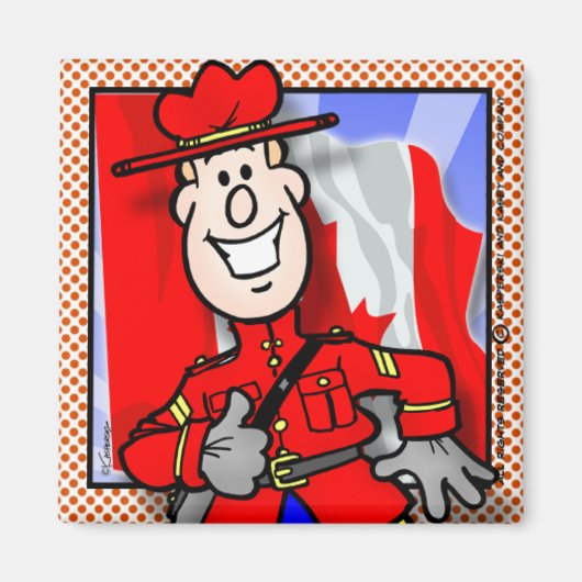 Oh, Kanada EH! Magnet (Vorne)