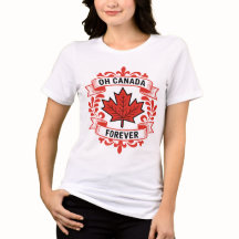 Oh Kanada Forever Vintage T-Shirt Design