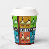 Oh Kanada - Paper Cup Pappbecher (Rückseite)