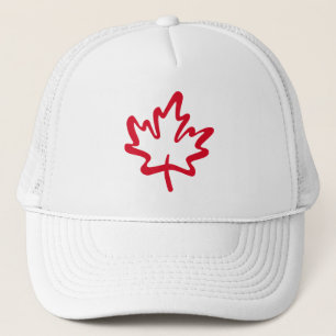 Oh, Kanada! Tag Big Canadain Maple Leaf Truckerkappe