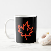 Oh, Kanada! Tag Big Canadian Maple Leaf
