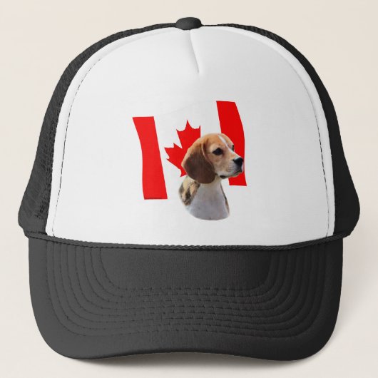 Oh, Kanada...und Beagle. Truckerkappe (Vorderseite)