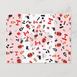 Oh, Kanada - was Kanada für berühmt ist Postkarte