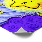 Oh Kawaii, Starry Night Poster (Ecke)