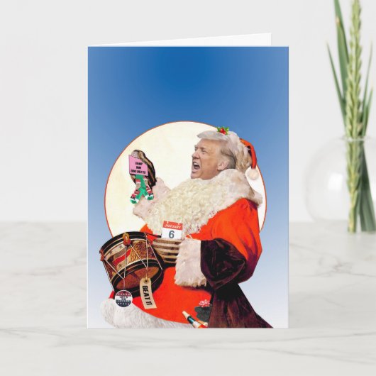 OH KEINE Grußkarte Feiertagskarte (Vorderseite)