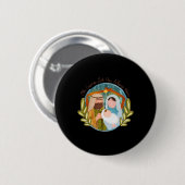 Oh, kommen Sie Lass uns Adore Ihm Ba Button (Vorne & Hinten)