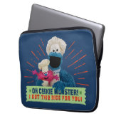 Oh Krümelmonster! Ich habe das nett für dich Got Laptopschutzhülle (Vorderseite Links)
