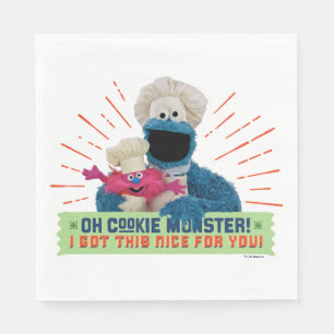 Oh Krümelmonster! Ich habe das nett für dich Got Serviette