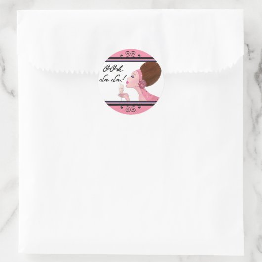 Oh, La! DIVAtude Aufkleber (Tasche)