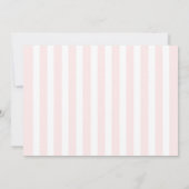 Oh La Französisch Babydusche Einladung (Rückseite)