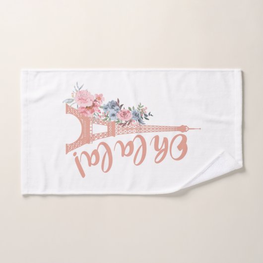 Oh La La - Eiffel Tower Paris Frankreich Handtuch (Handtuch)