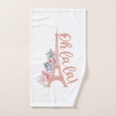 Oh La La - Eiffel Tower Paris Frankreich Handtuch (Handtuch)