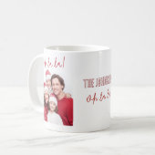Oh La La Personalized Family Photo Mug Kaffeetasse (Vorderseite Links)