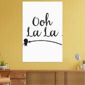 Oh La Leinwanddruck (Insitu (Wohnzimmer))