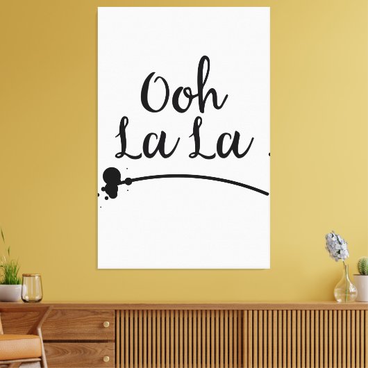 Oh La Leinwanddruck (Insitu (Wohnzimmer))