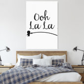 Oh La Leinwanddruck (Insitu (Schlafzimmer))