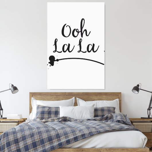 Oh La Leinwanddruck (Insitu (Schlafzimmer))