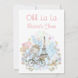 Oh La Parisian Einladung