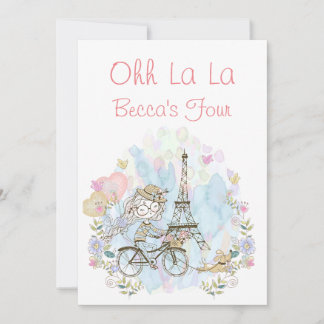 Oh La Parisian Einladung