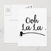 Oh La Postkarte (Vorne/Hinten)