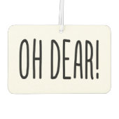 OH LASS! AUTOLUFTERFRISCHER (Rückseite)