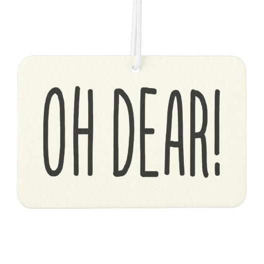 OH LASS! AUTOLUFTERFRISCHER (Rückseite)