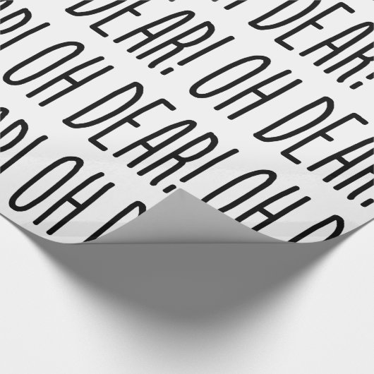 OH LASS! GESCHENKPAPIER (Ecke)