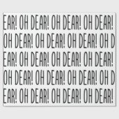 OH LASS! GESCHENKPAPIER (Flach)