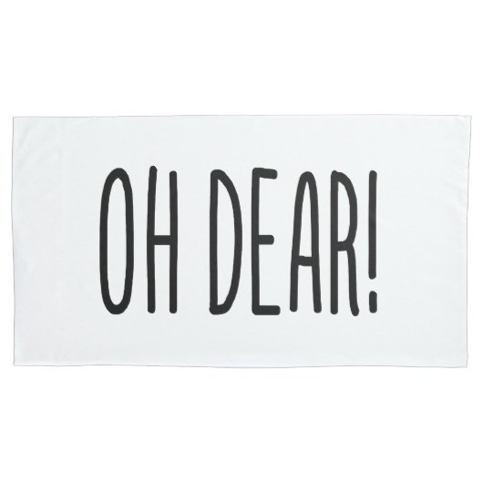 OH LASS! KISSENBEZUG (Vorderseite-Links)