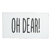 OH LASS! KISSENBEZUG (Rückseite-Rechts)