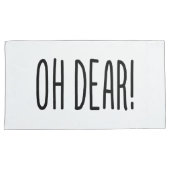 OH LASS! KISSENBEZUG (Vorderseite-Rechts)