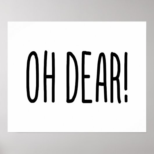 OH LASS! Poster (Vorne)