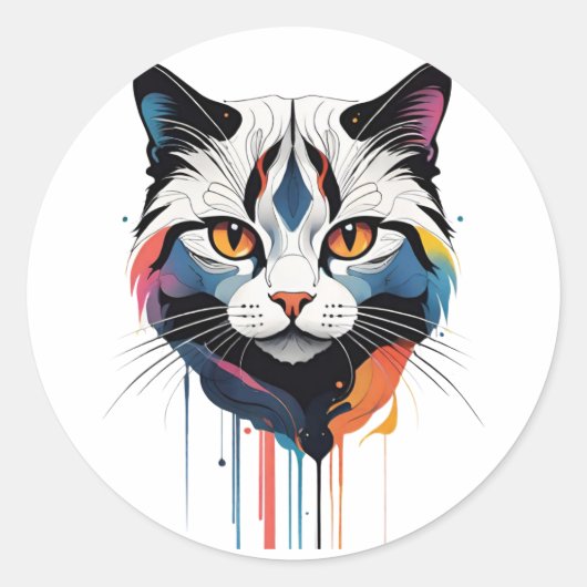 Oh Lawd He Treading Runder Aufkleber (Vorderseite)