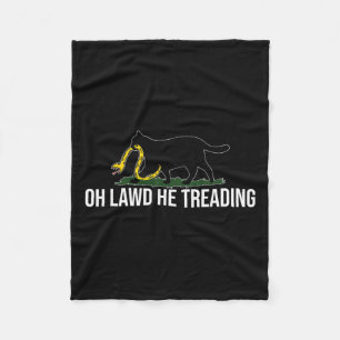 Oh, Laww, er ist der Kinderlose, Katze Lady Demokr Fleecedecke