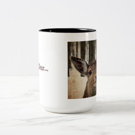 Oh, lieb zweifarbige tasse (Mittel)