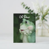 Oh, liebe Frog - passen Sie für jeden Anlass an. Postkarte (Stehend Vorderseite)