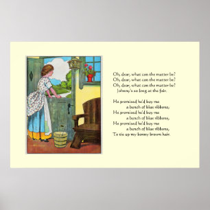 Oh, Liebling, was kann die Sache sein? Poster