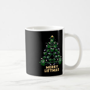 Oh Liftmas Tree Kettlebell Gym Ugly Weihnachten Kaffeetasse