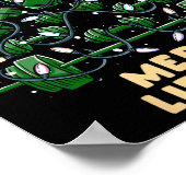 Oh Liftmas Tree Kettlebell Gym Ugly Weihnachten Poster (Ecke)