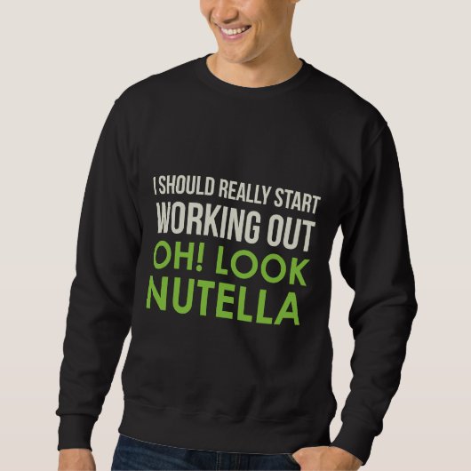 Oh Look Nutella Sweatshirt (Vorderseite)