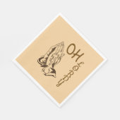 Oh Lordy Papiertaschentuch Serviette (Ecke)