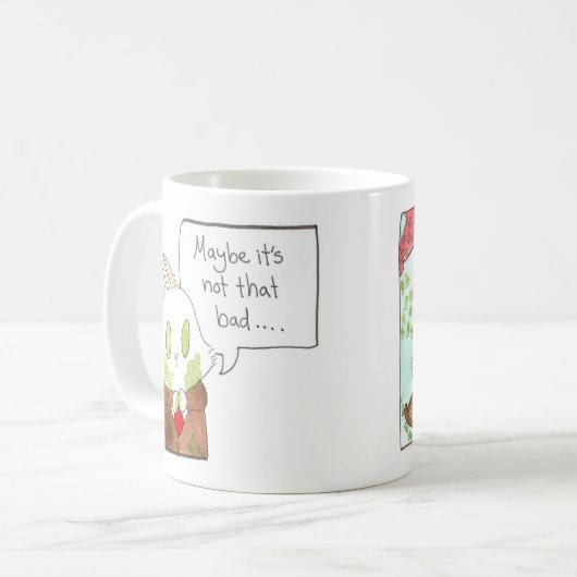 Oh, Lupin. Kaffeetasse (Vorderseite Links)