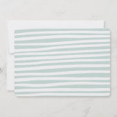 Oh, Mädchen, Babydusche, Party Einladung (Rückseite)