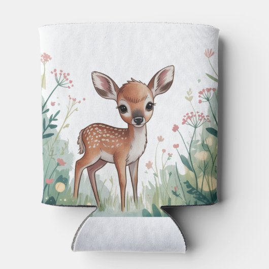 Oh Mädchen: Kleine Hirschgewächshaus-Kinderdusche Dosenkühler (Rückseite)