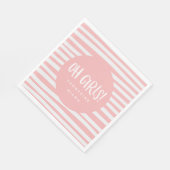 Oh Mädels, Party-Servietten mit zwei Babys Serviette (Ecke)