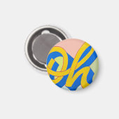 Oh! Magnete Magnet (Vorderseite/Rückseite)