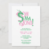 Oh Mah Jong! | Mah-Jongg Einladung (Vorderseite)
